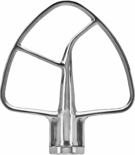 Batteur plat en inox -4.8 LT